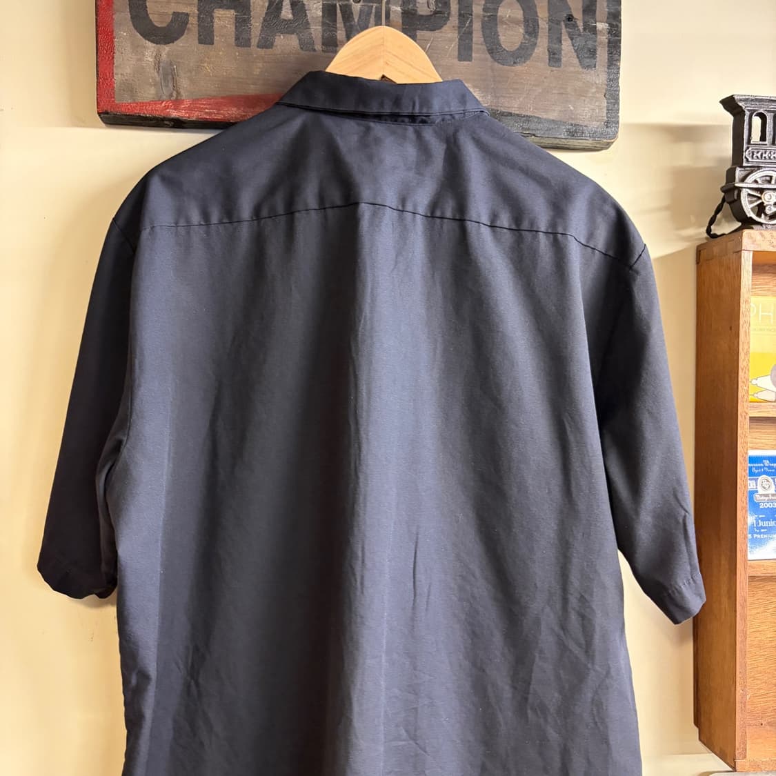Dickies Black Work Shirt XL 사이즈 260616-6 상품이미지7