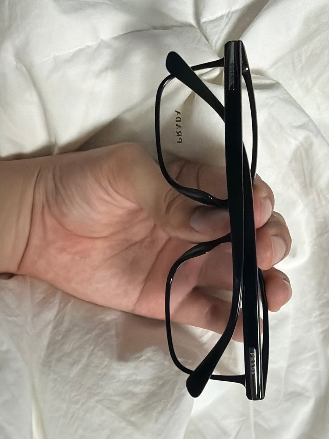 프라다 블랙 안경 새상품 상품이미지2