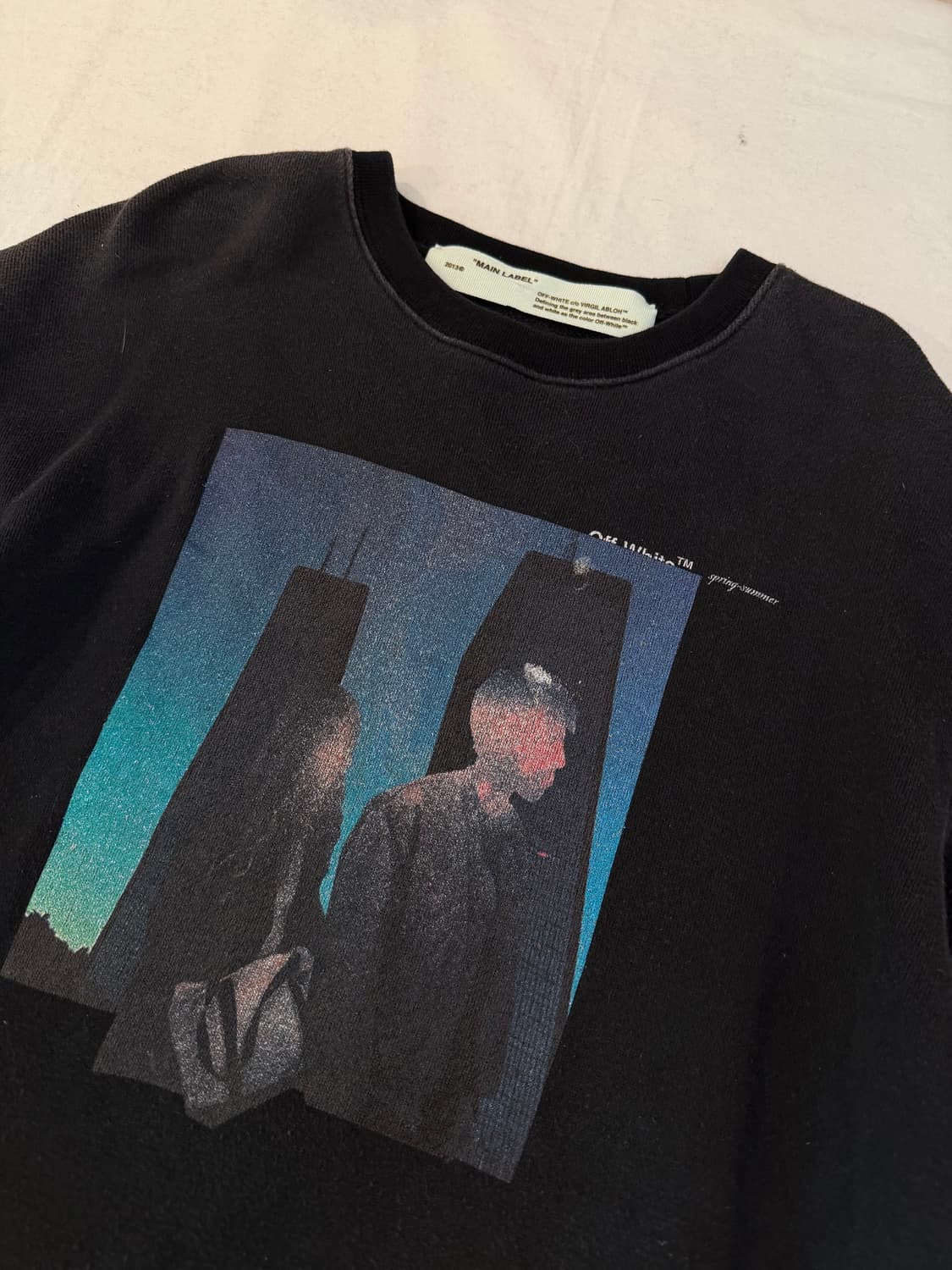 정품) 오프화이트 19ss woman 프린팅 맨투맨 상품이미지2