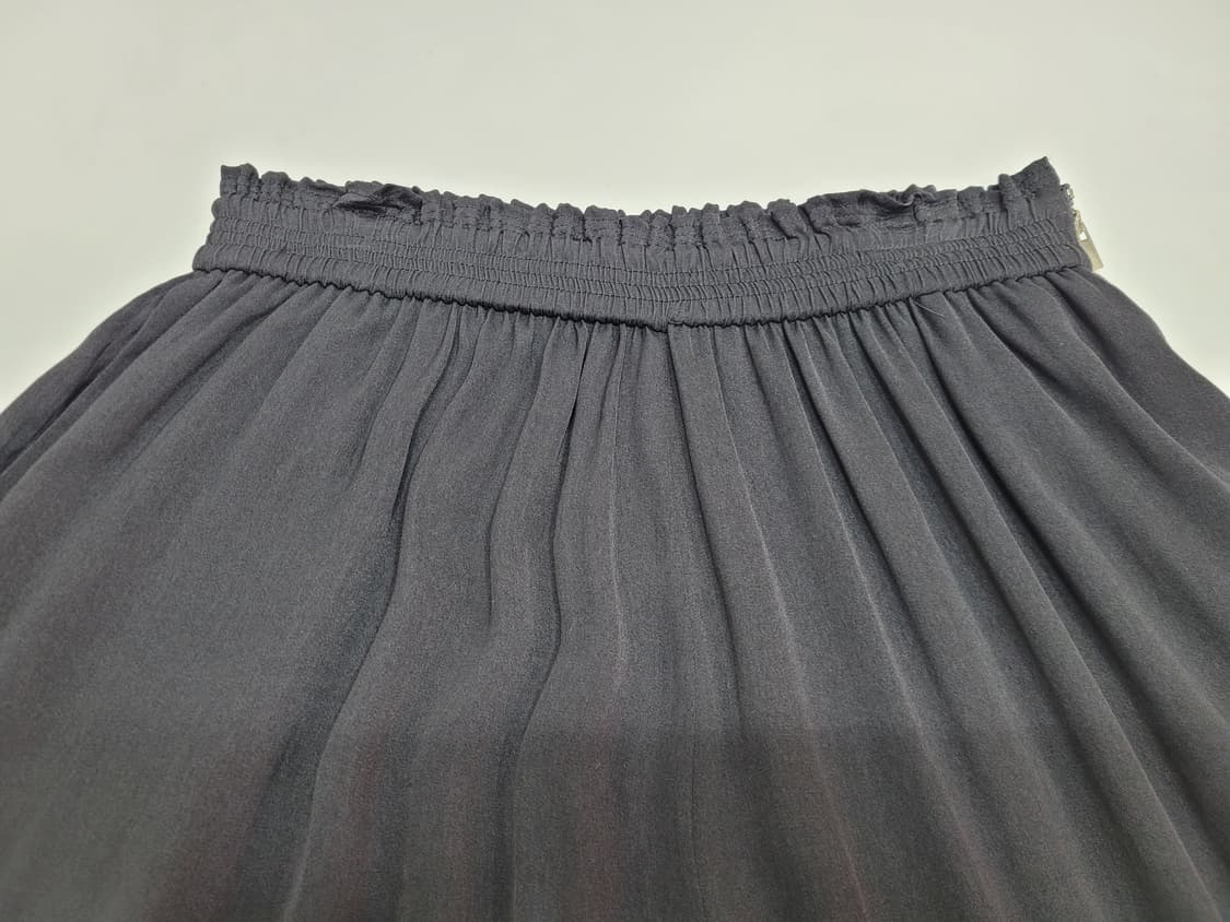 SISLEY 시슬리 밴딩 와이드 팬츠 / 여 70-98 (44) 블랙
 상품이미지3