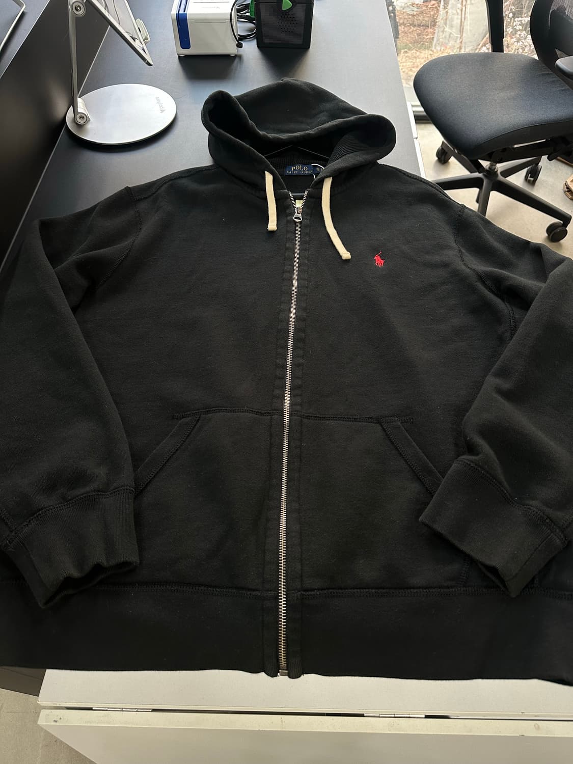 폴로랄프로렌 보더핏 코튼 후드집업 상품이미지4