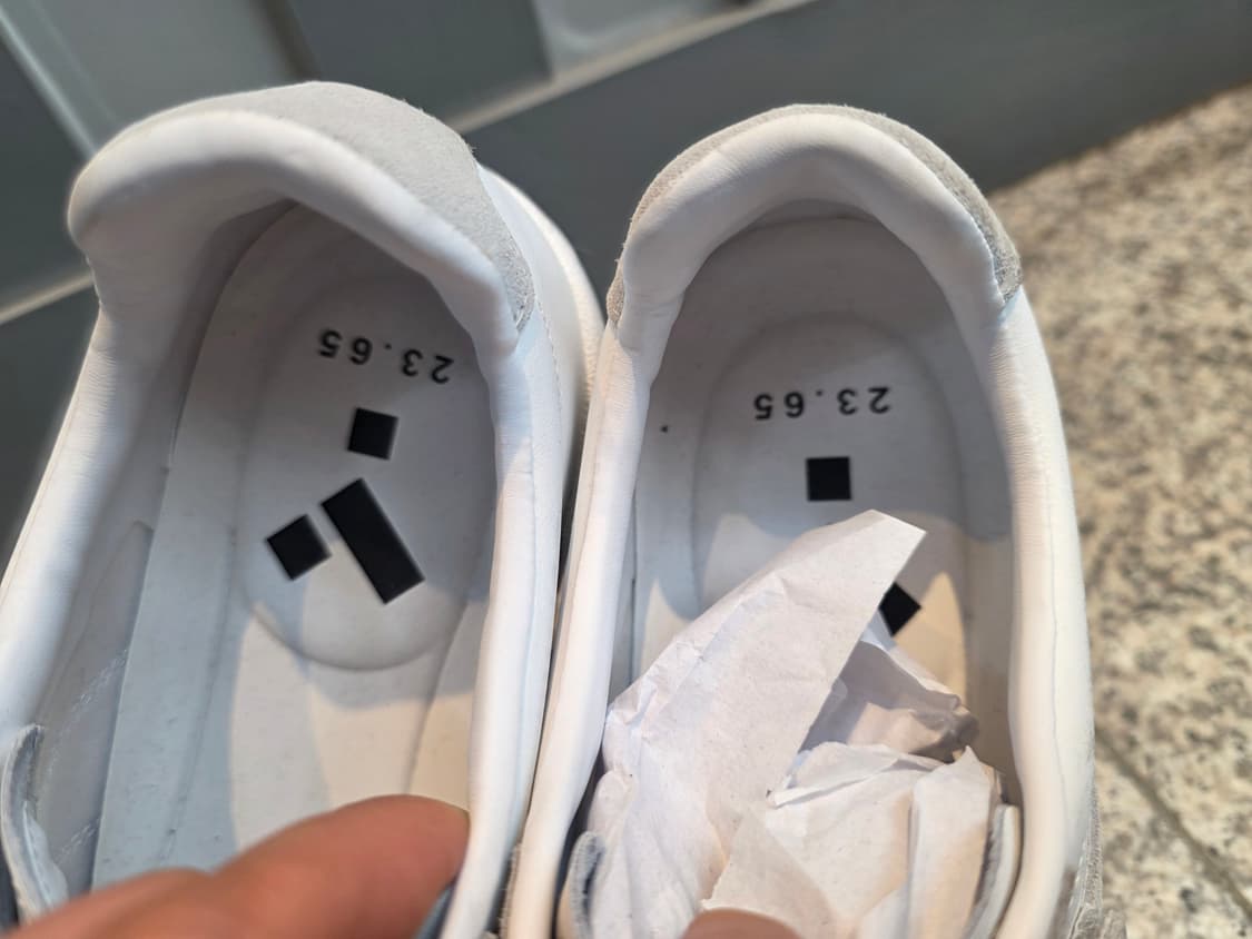 23.65 브랜드의 천연 소가죽 AG 독일군 스트랩 스니커즈 상품이미지5