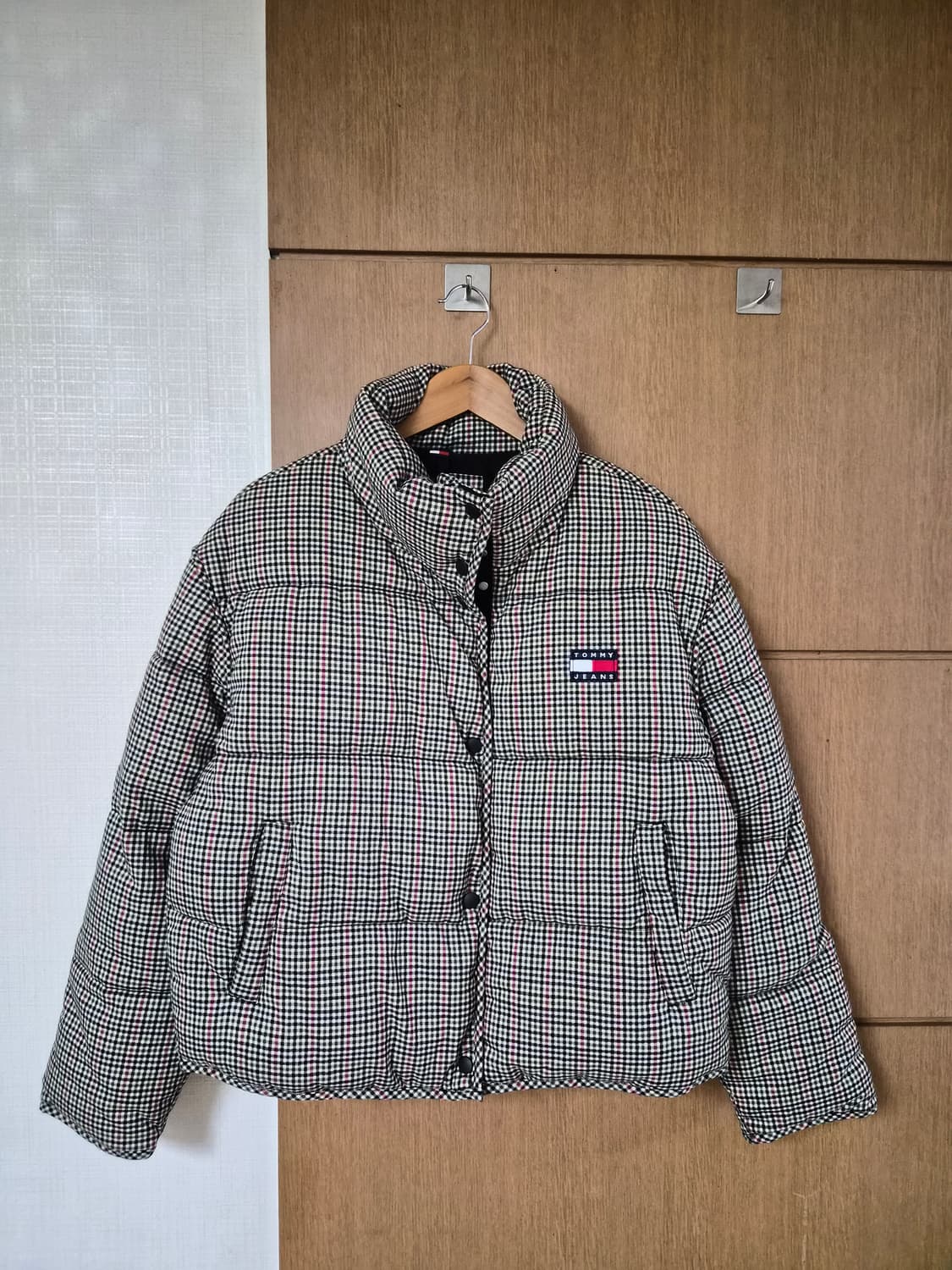 타미진스 체크푸퍼패딩 상품이미지3