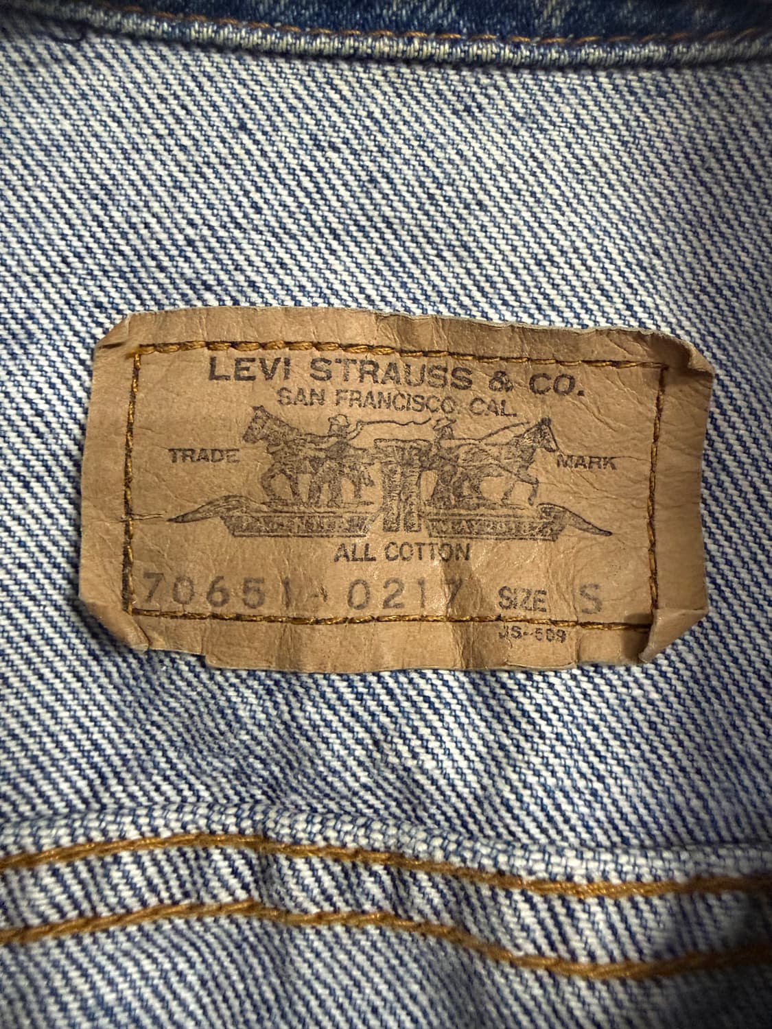 리바이스 트러커 데님 자켓 상품이미지3