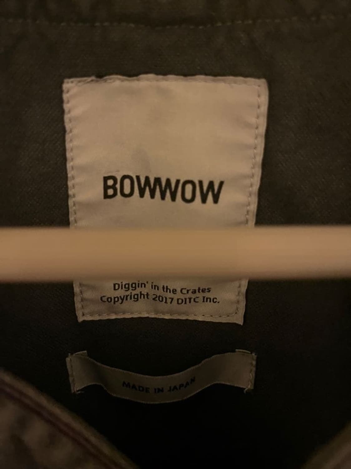 Bowwow 베이스볼셔츠 상품이미지2