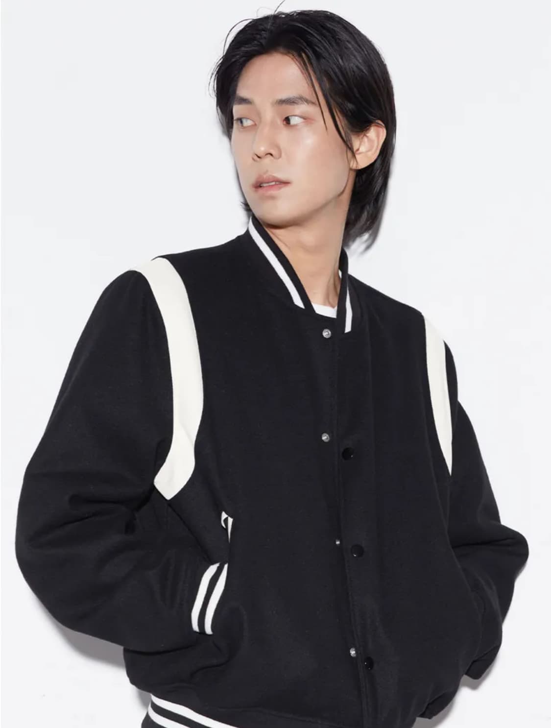 울 바시티 자켓 상품이미지1