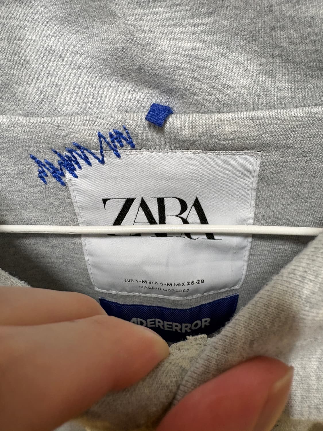 자더에러 후드티 S-M 상품이미지3