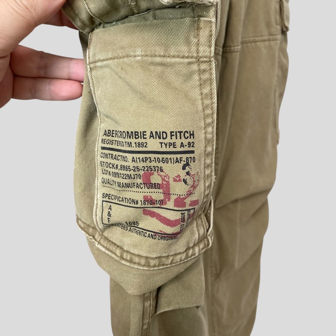 (31)아베크롬비 카고팬츠  상품이미지5