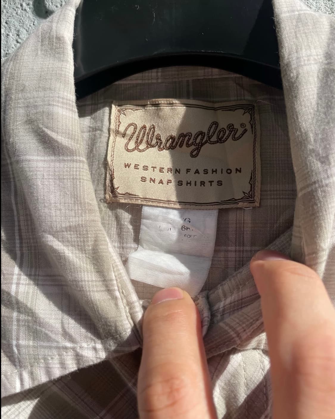 랭글러 웨스턴 셔츠 상품이미지8