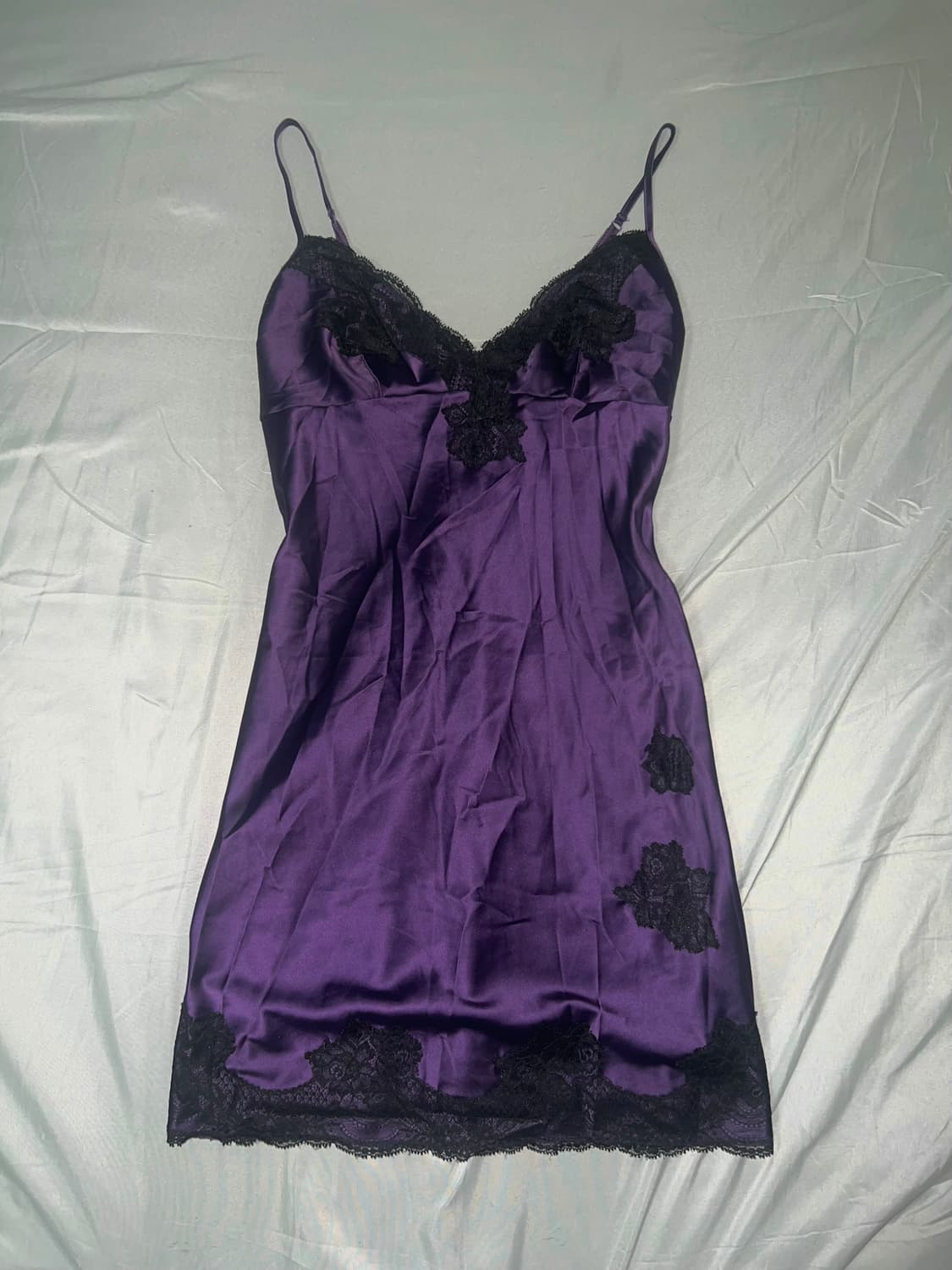 ✨vintage purple sleep dress punk y2k✨ 상품이미지2