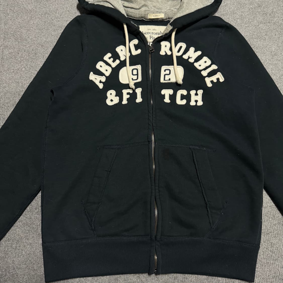 아베크롬비 네이비 후드집업 m 상품이미지2