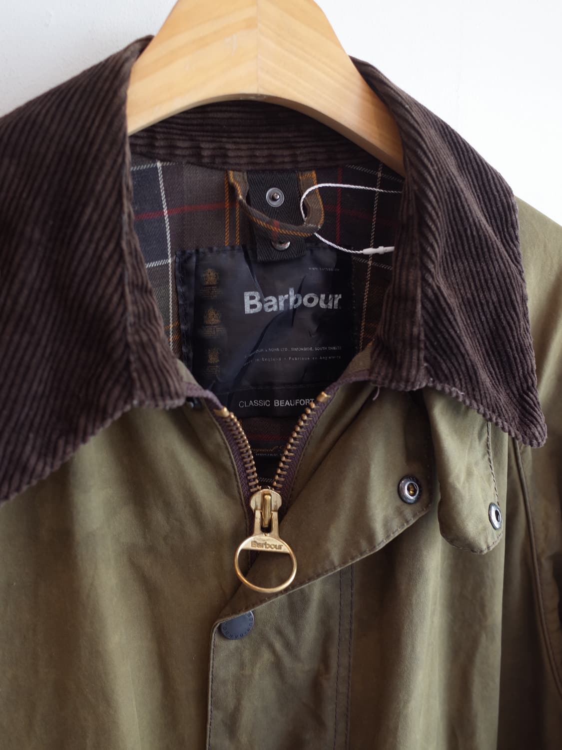 BARBOUR BEAUFORT 바버 뷰포트 왁스자켓 상품이미지4