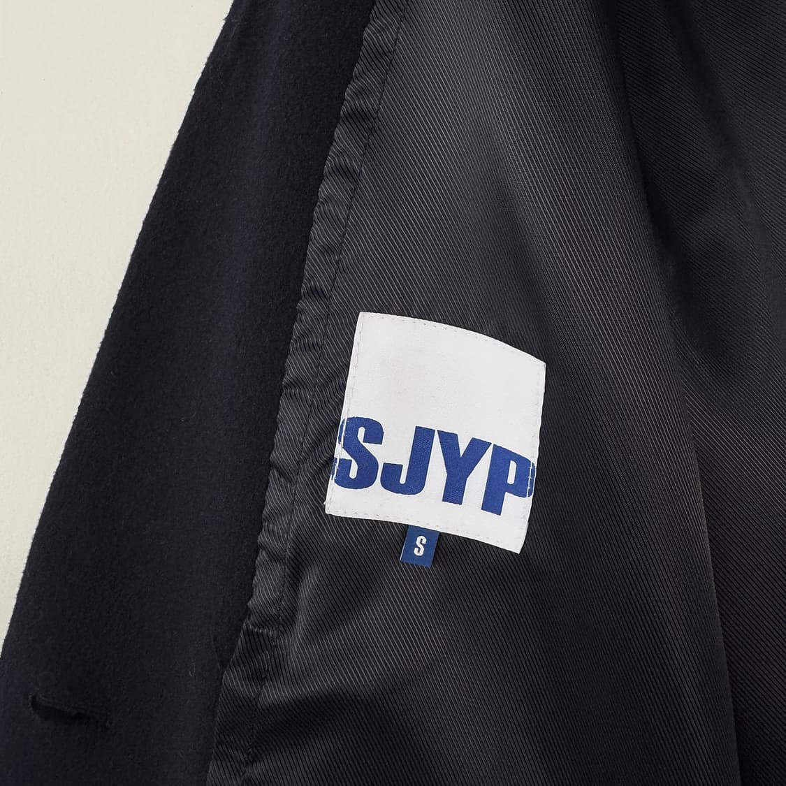 SJYP 캐시미어 블렌드 롱 코트 상품이미지5