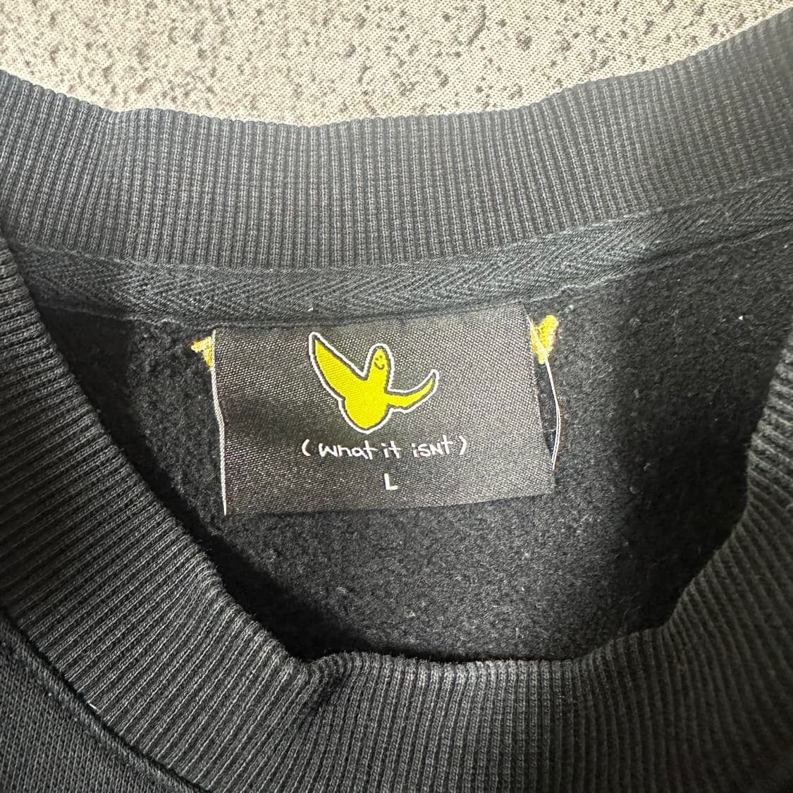 ✨ (바배) 와릿이즌 마곤 블랙 맨투맨 상품이미지3