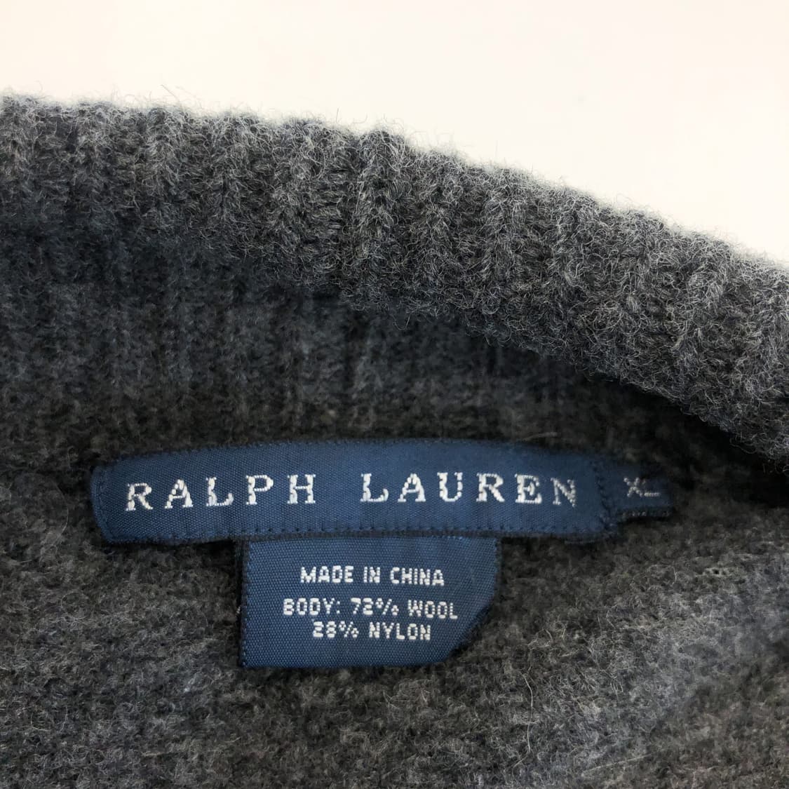 폴로 랄프로렌 오픈형 울가디건 XL  상품이미지5
