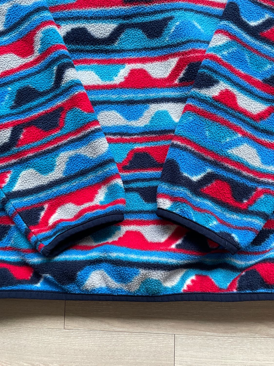 파타고니아 신칠라 웨이브 블루 패턴  상품이미지6