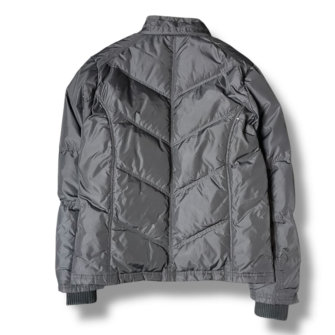 캘빈클라인진스 미니로고 블랙 덕다운 패딩 L 상품이미지2