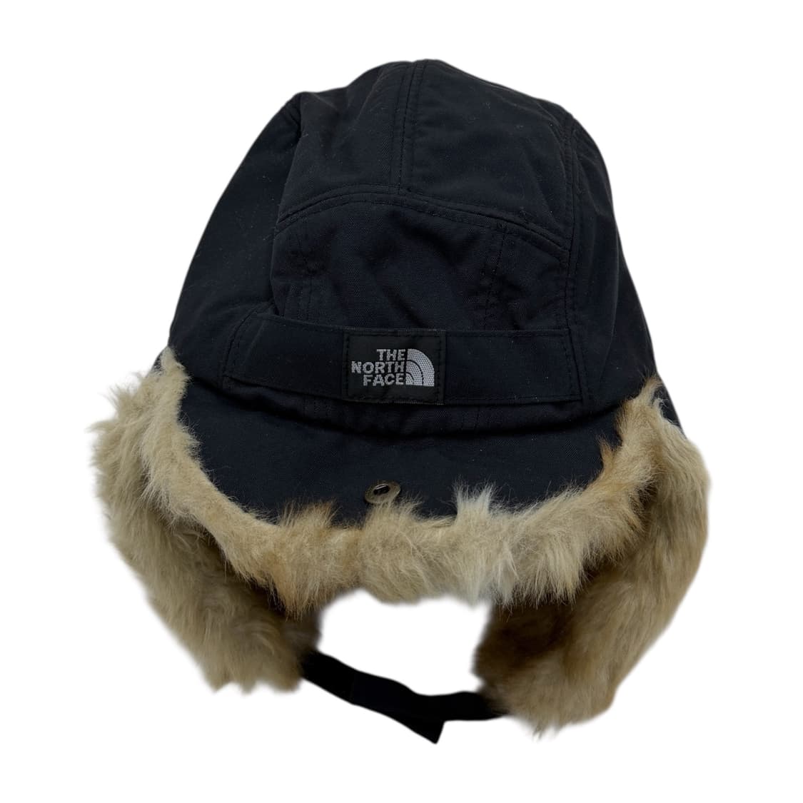 노스페이스 퍼 트루퍼햇 군밤 귀도리 모자 블랙 상품이미지2