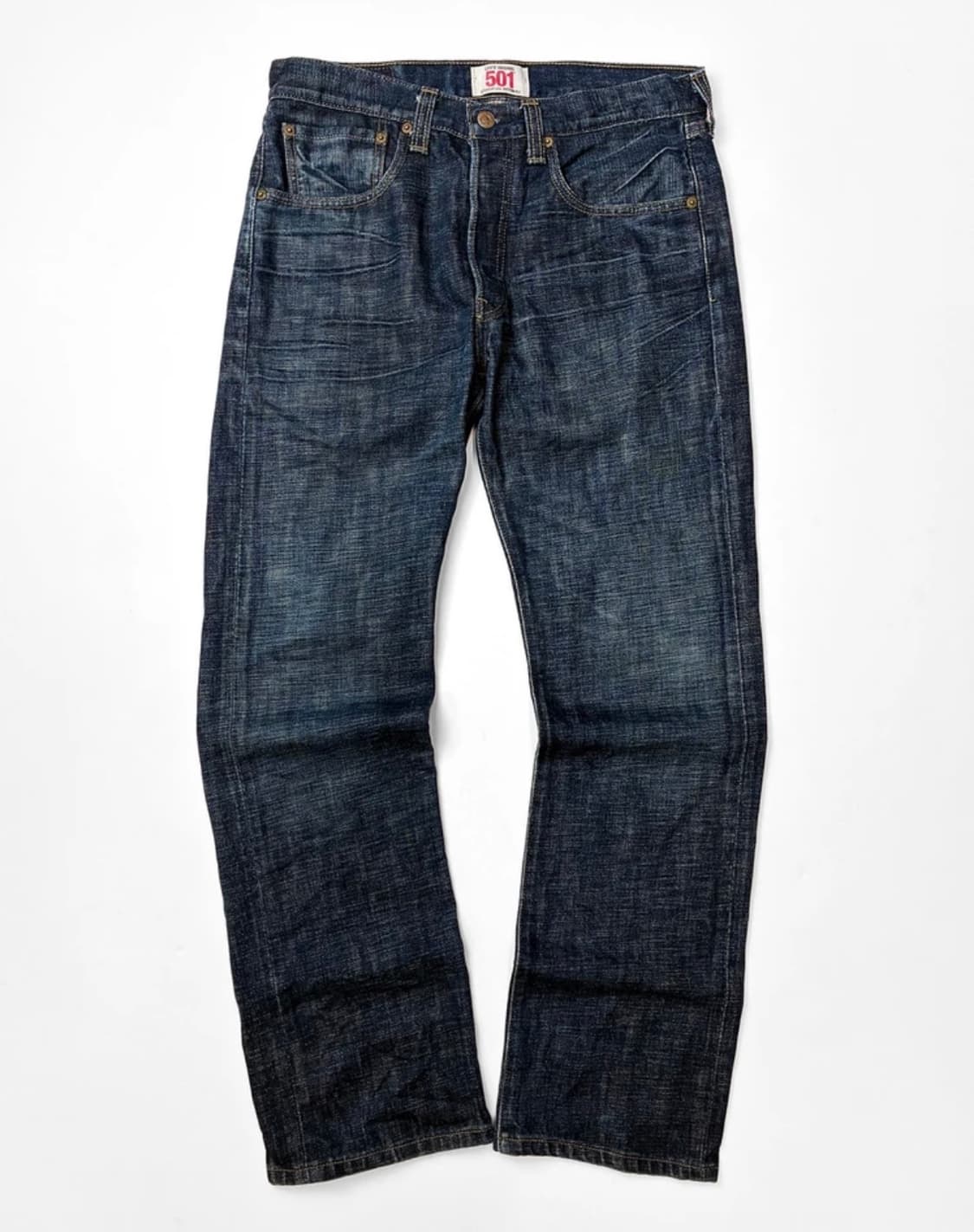 리바이스 501 슬럽 인디고 데님 상품이미지3