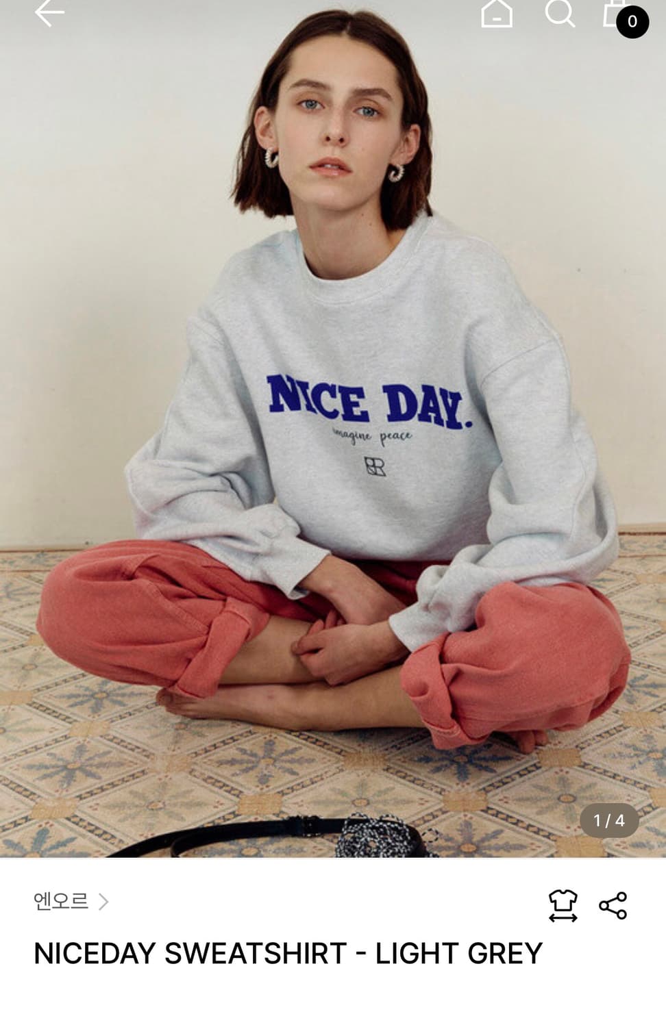 엔오르 맨투맨 상품이미지2