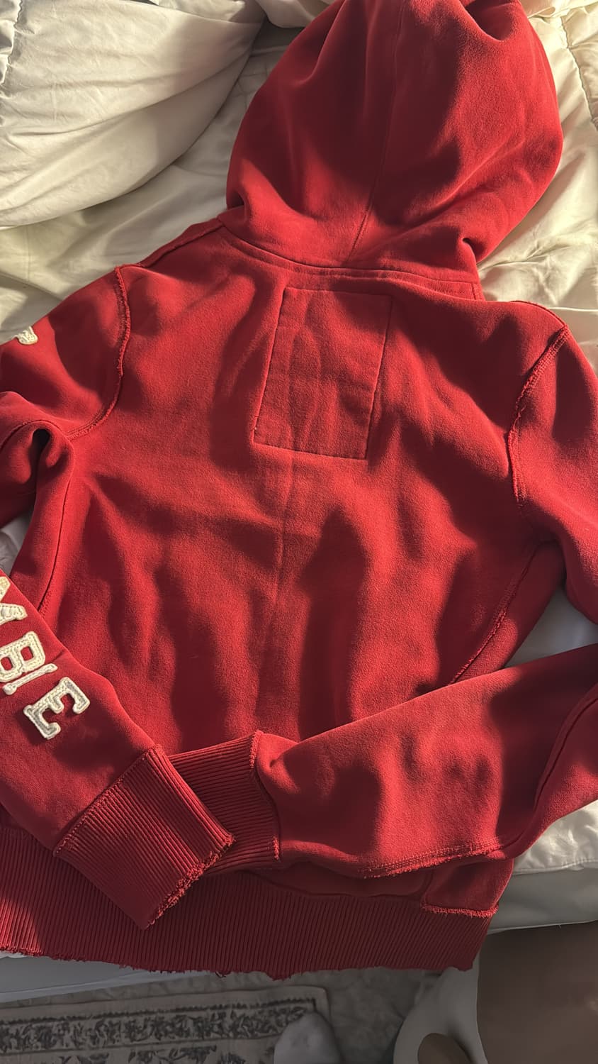 에베크롬비 데미지 디테일 후드직업 상품이미지7