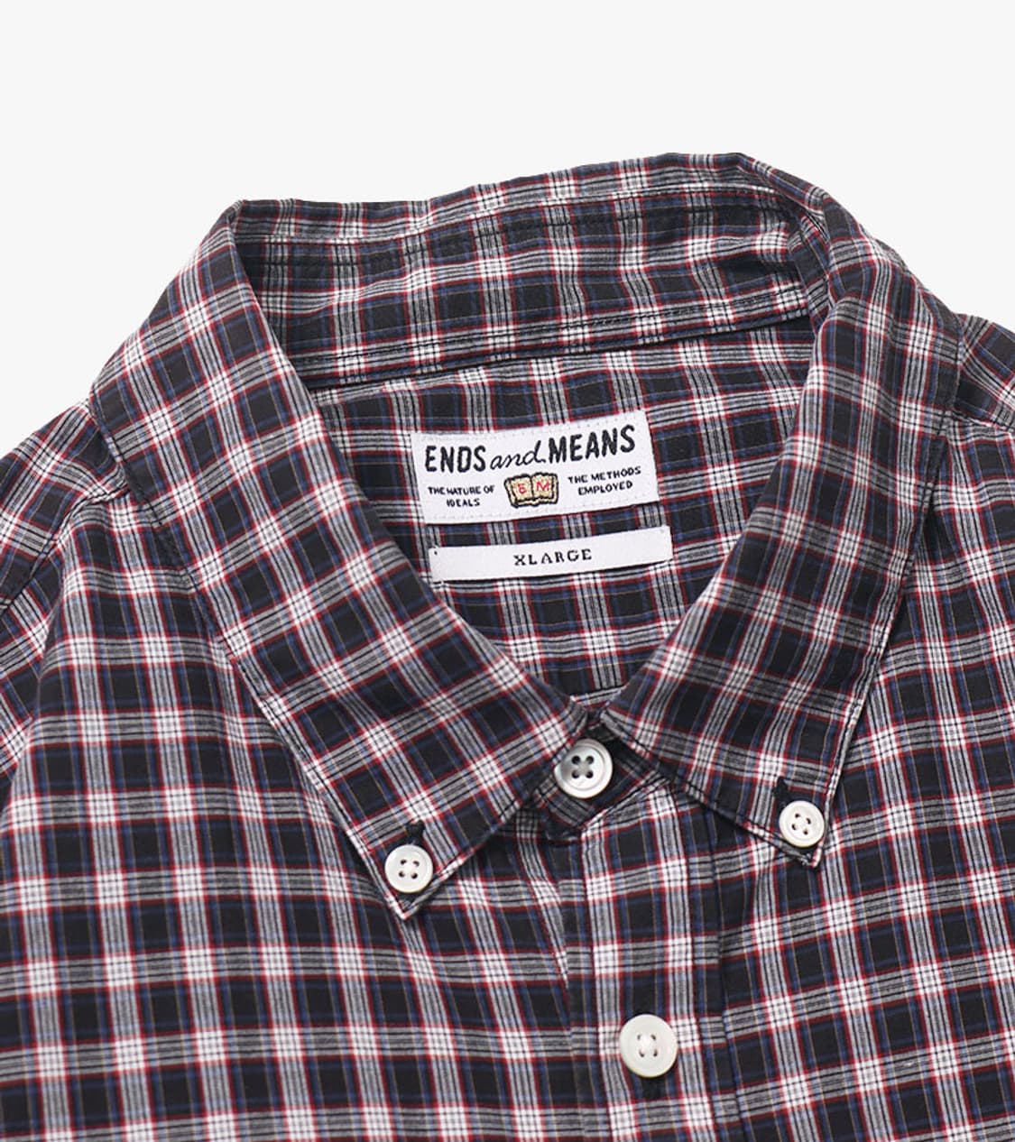 ENDS AND MEANS - CHECK SHIRT 상품이미지5