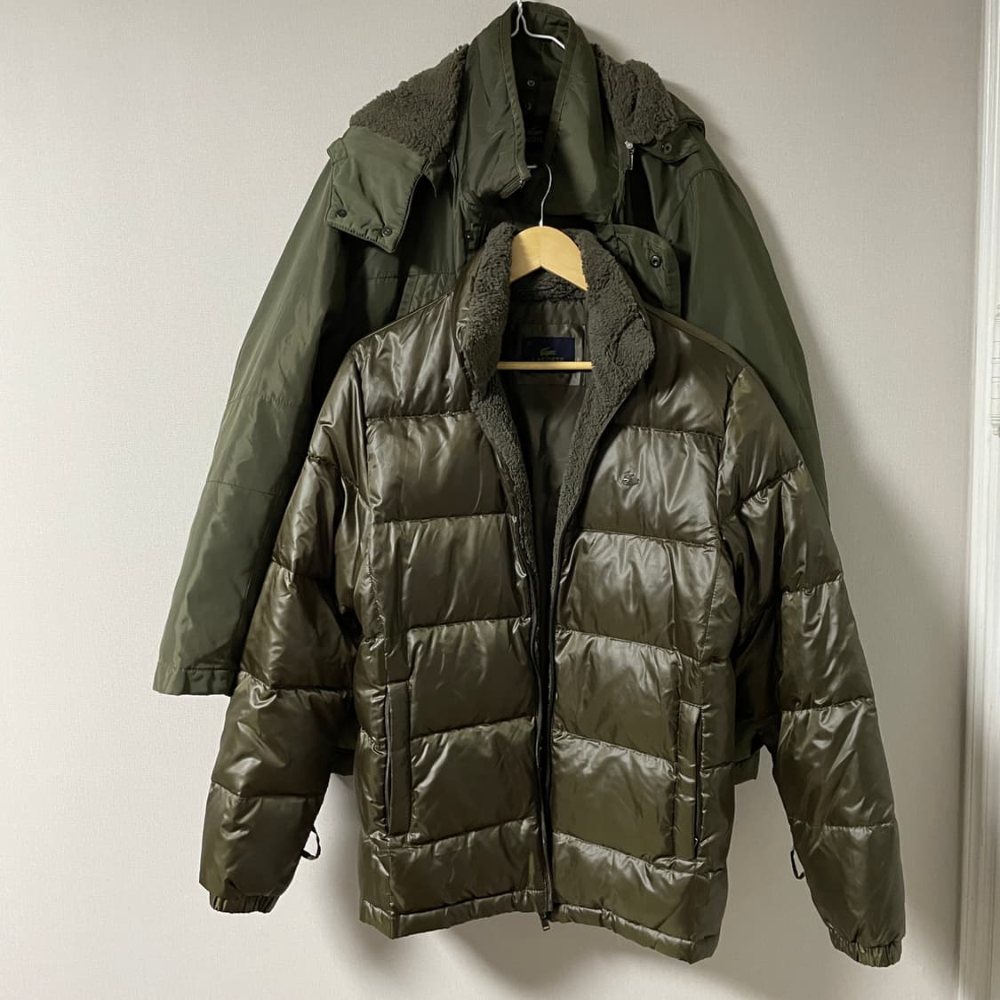 라코스테 남성 2in-1 야상패딩점퍼 105 상품이미지6