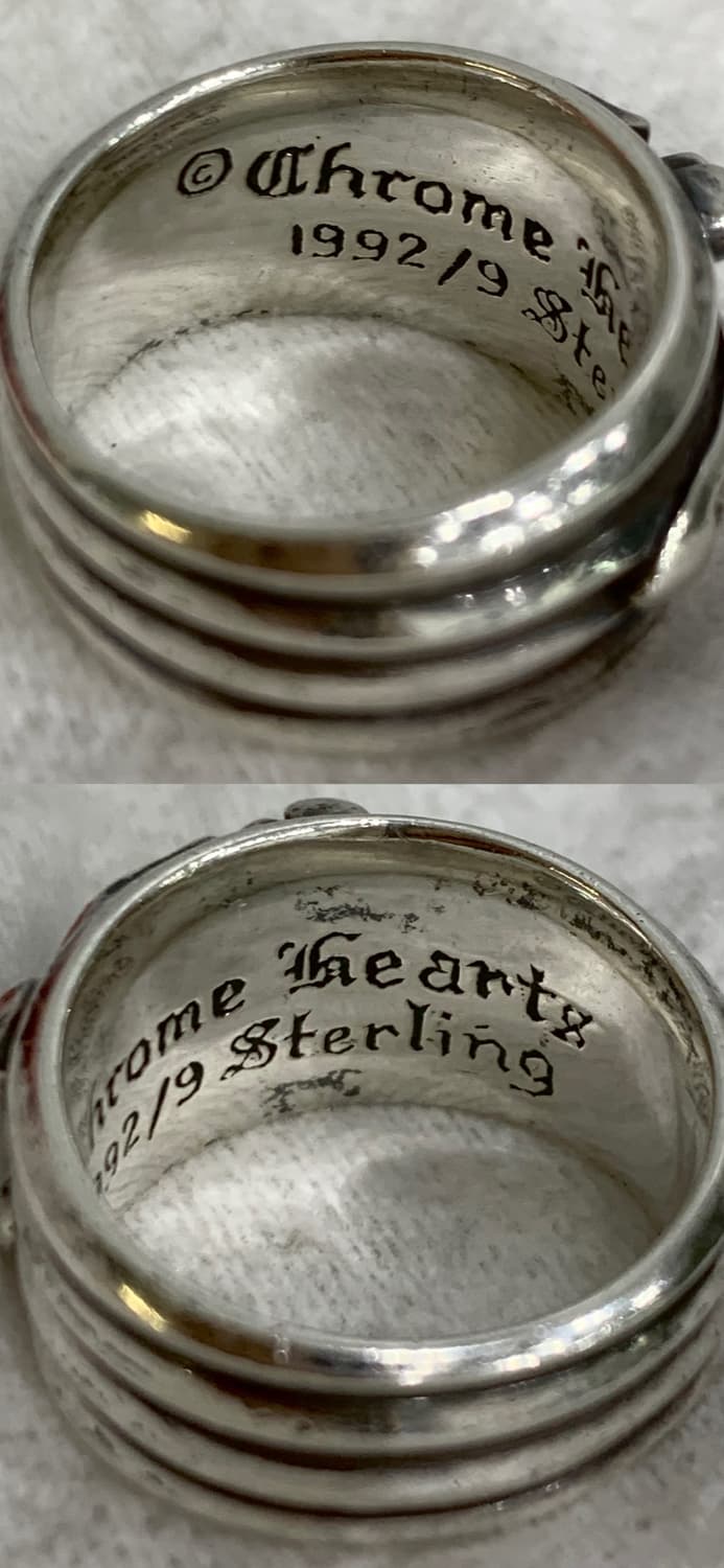 [국내 19호] 크롬하츠 대거링 실버 은 반지 상품이미지6