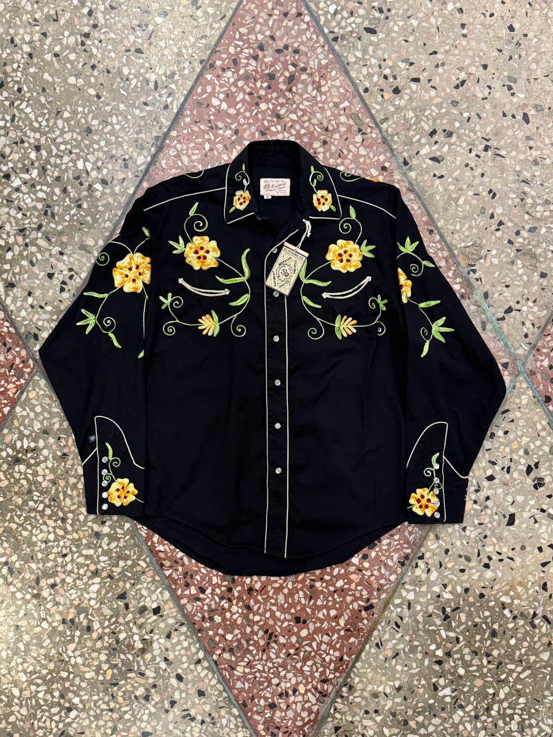 락마운트 웨스턴셔츠 자수 (M) 상품이미지1