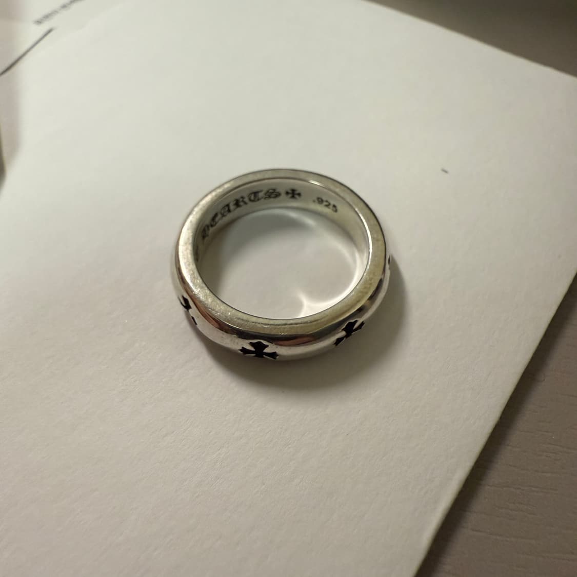 크롬하츠 네거티브플러스링 us7.5 새상품급 상품이미지3