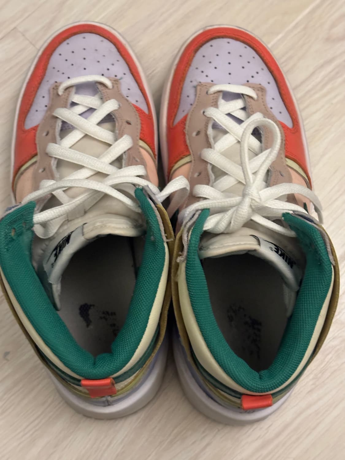 나이키 덩크 하이 코랄 245 상품이미지4