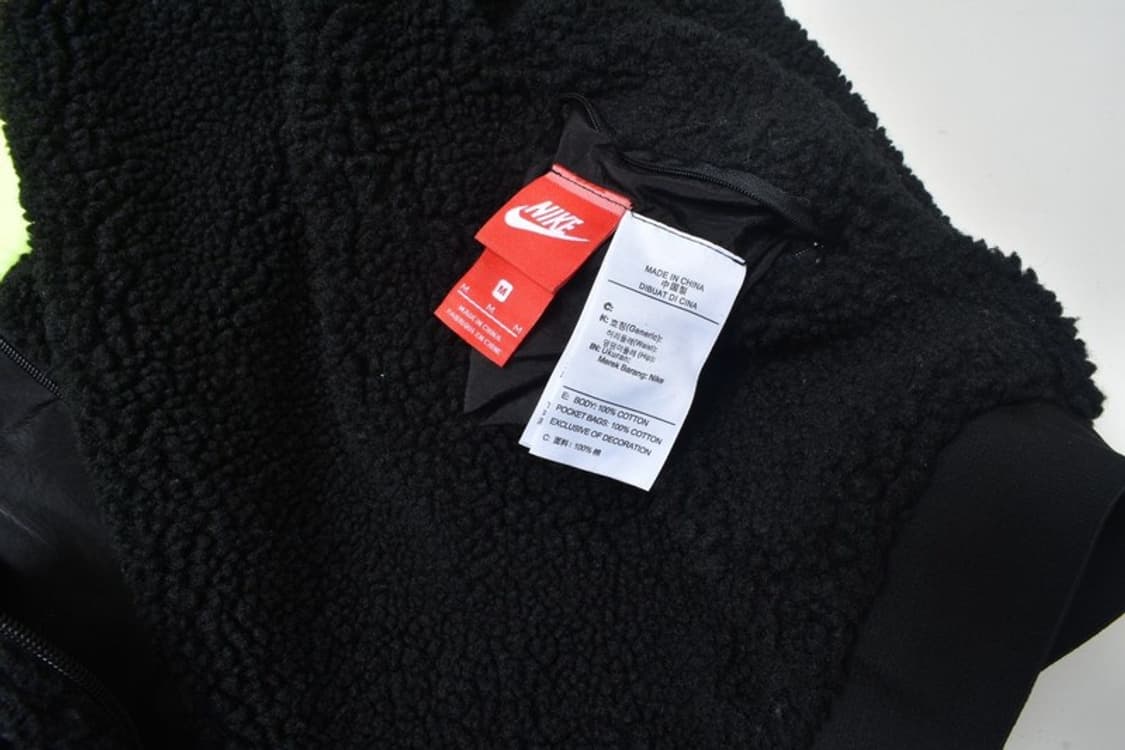 나이키 빅로고 양면 양털 후리스 플리스 자켓 M N1046 상품이미지5