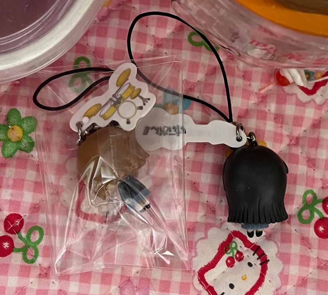 일괄 케이온 미오 리츠 키링 스트랩 고전 단종 마스코트 갸루 미소녀 상품이미지2