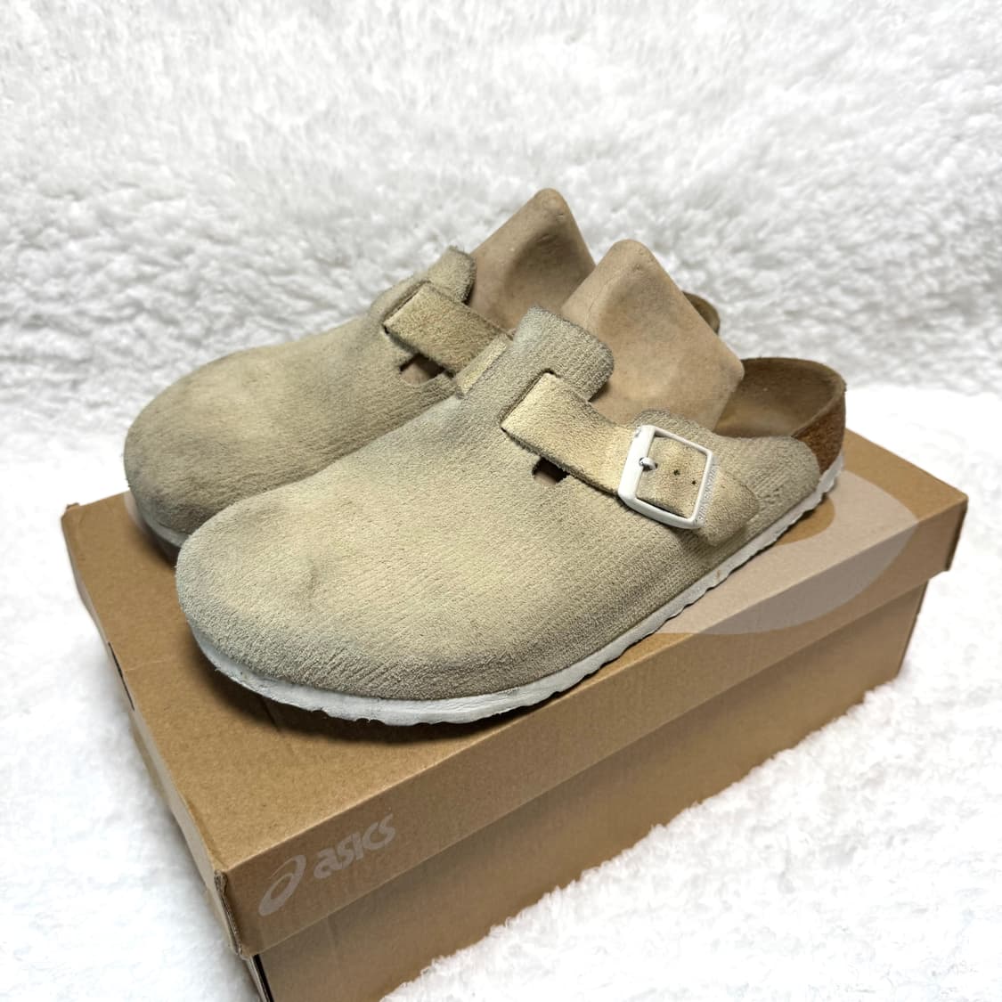 버켄스탁 x 스투시 보스턴 클로그 본 42 size 270/275 상품이미지3