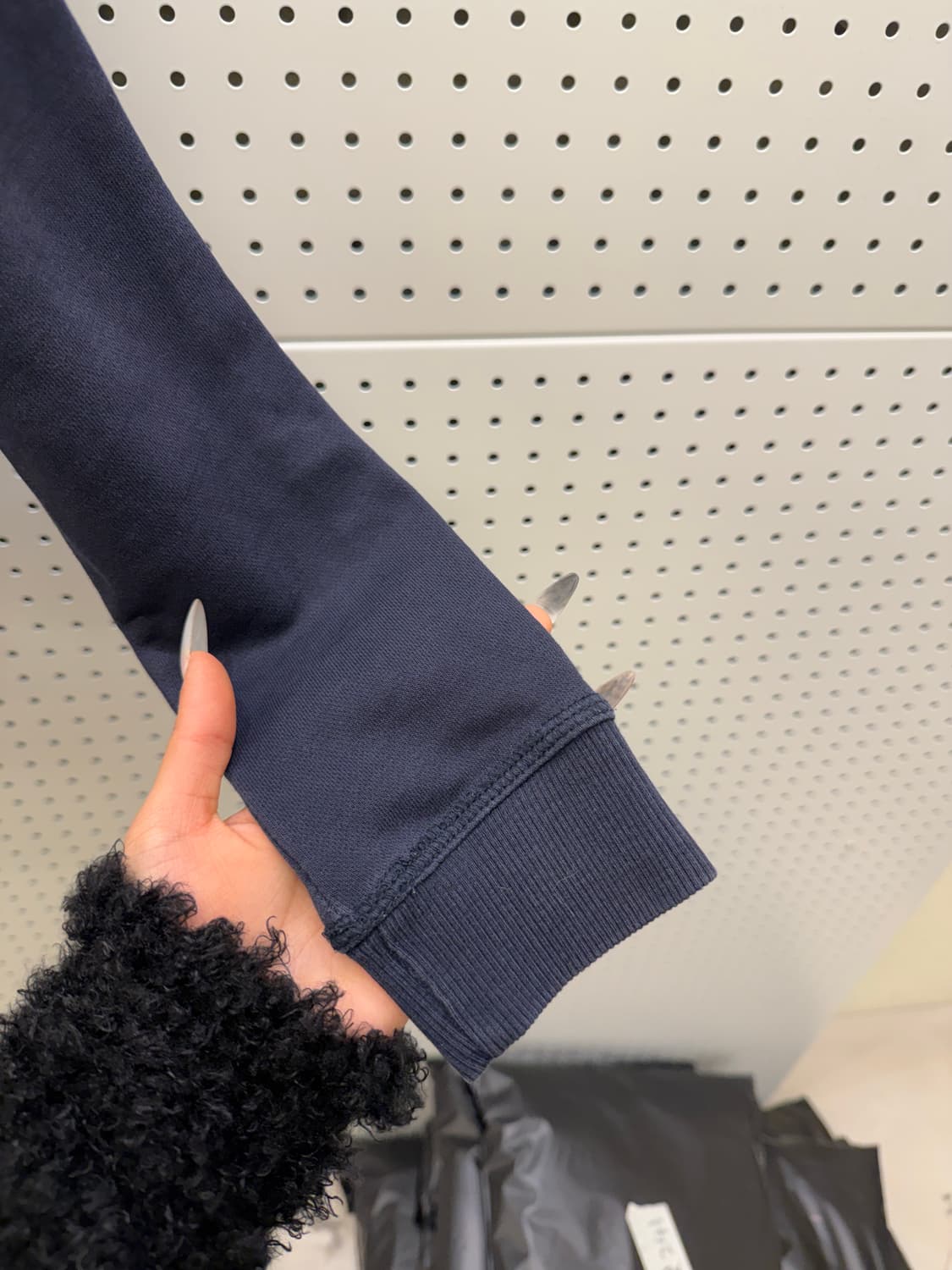 아디다스 오리지널 빅 트레포일 후드집업 네이비 U1037 상품이미지4