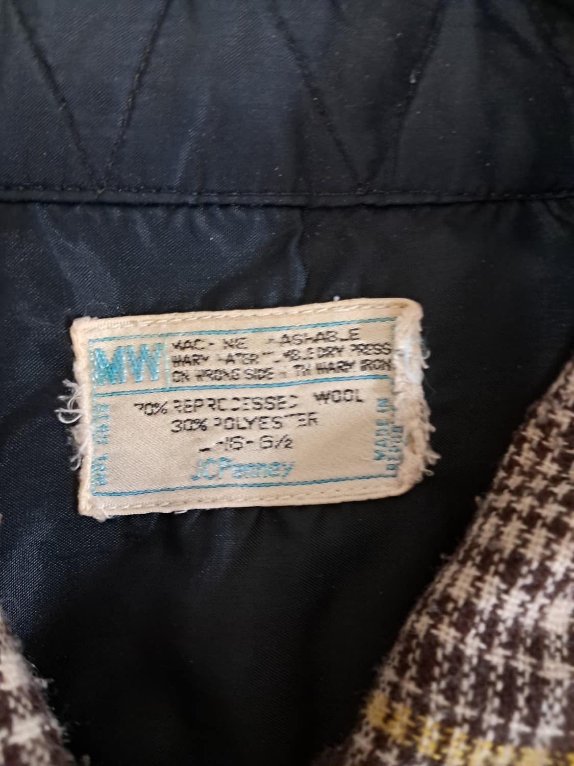 70s JCPenny Wool shirts 상품이미지3