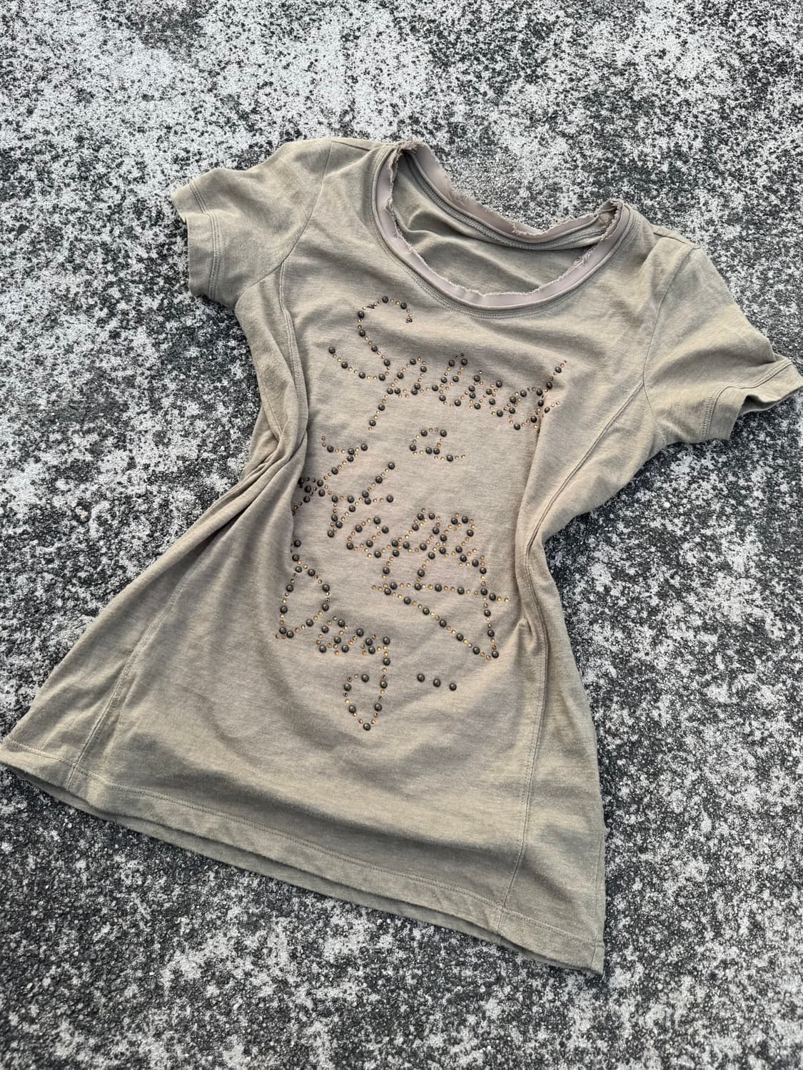 Brown vintage top 상품이미지4
