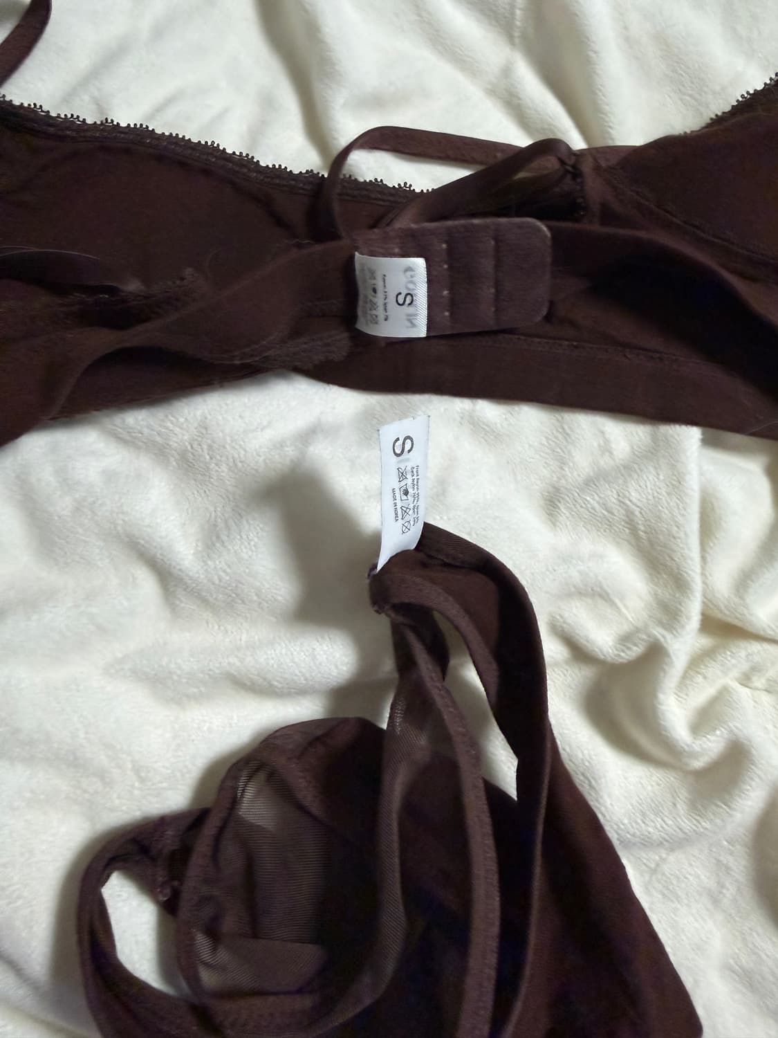 고블린 브라운 브라렛 세트 상품이미지2