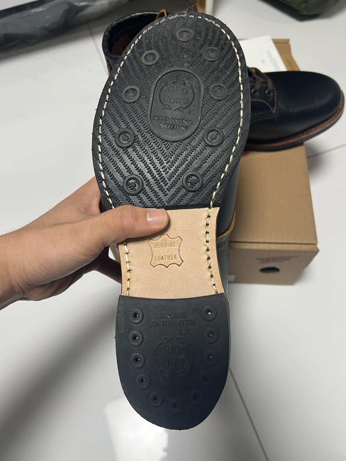 택포56) 레드윙 9060 벡맨 플랫박스 8D 260 상품이미지5