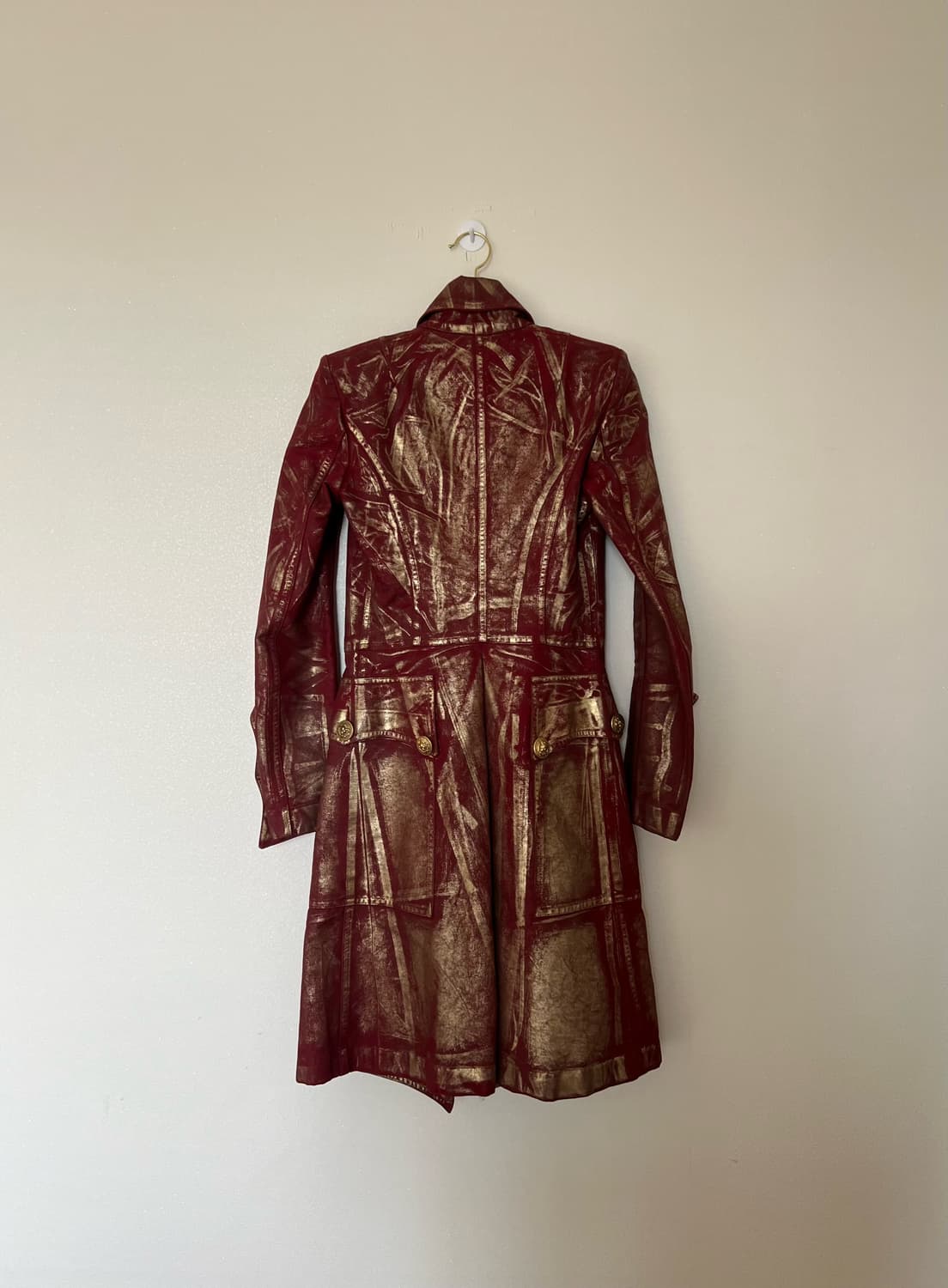 Balmain 2010 Gold-brush Napoleon coat 36 상품이미지3