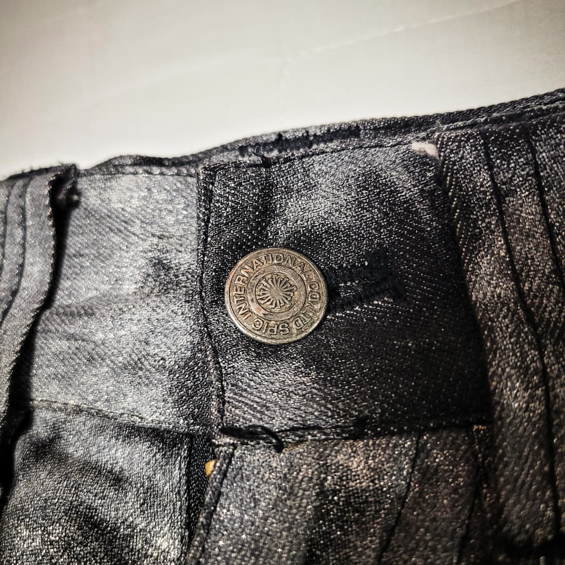 '00s archive Coated Flare Pants 상품이미지3