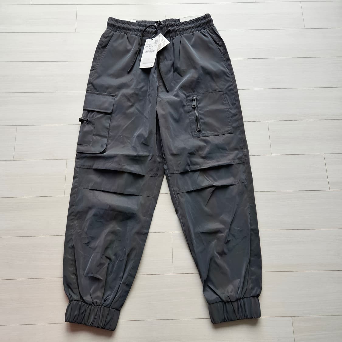 자라 리플렉티브 이펙트 하이테크 팬츠 조거팬츠 (마포멋쟁이, 송민호바지) 상품이미지2