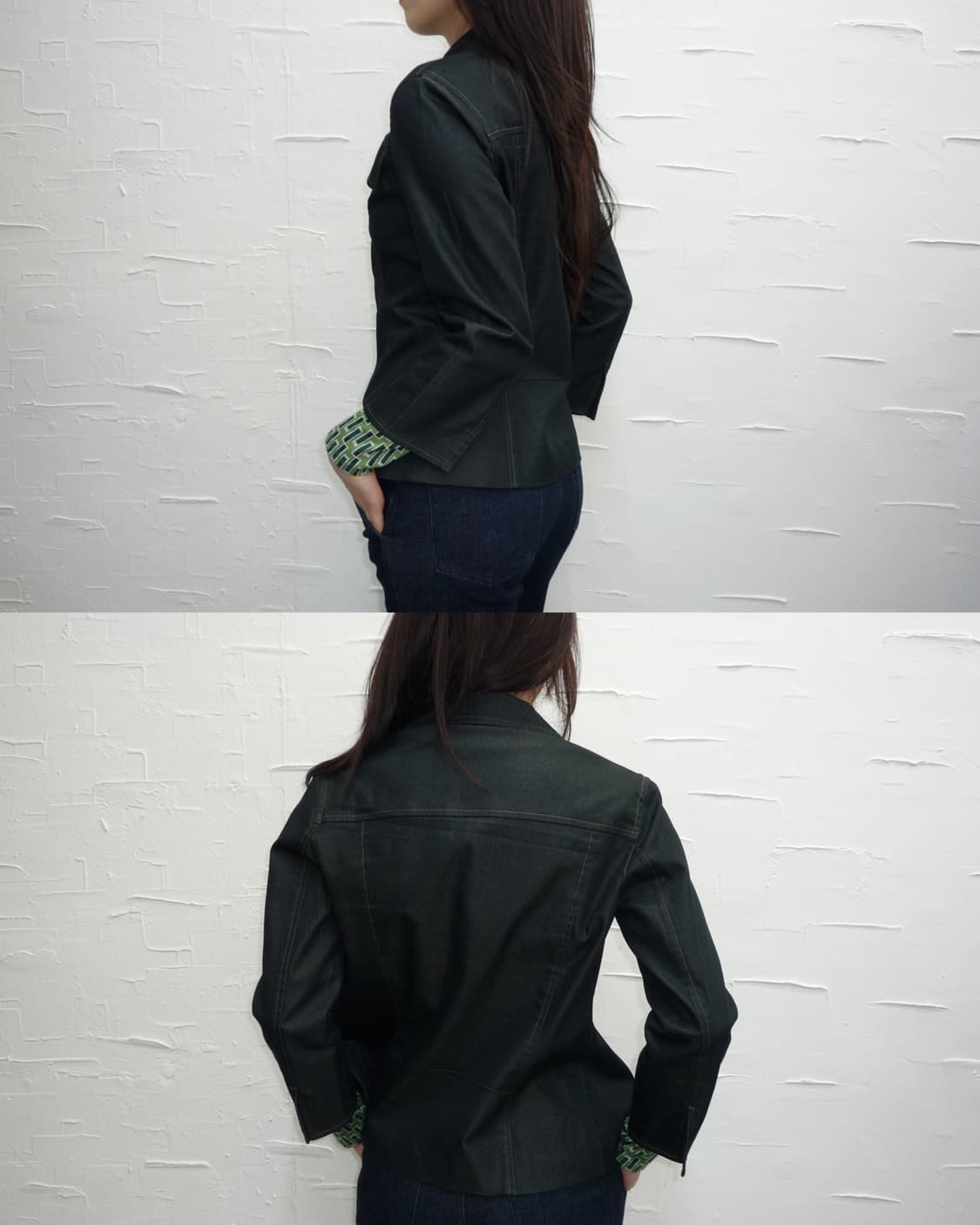 dark denim jacket 상품이미지2