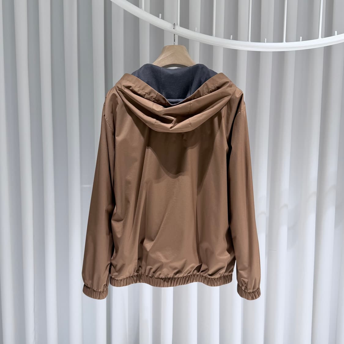 (A+/L) / 로로피아나 윈드메이트 리버시블 봄버 자켓 브라운 상품이미지5