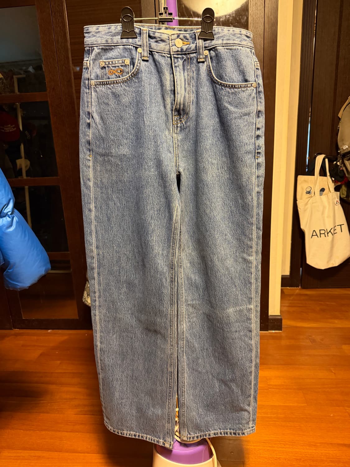 [남성29]플랙 스텝 P06 라이트 워시드 데님팬츠 상품이미지1