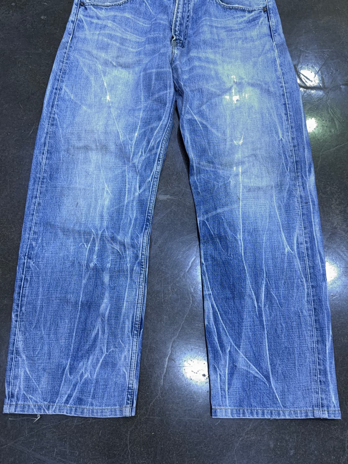 리바이스 503 빈티지 워싱 레귤러 스트레이트핏 데님팬츠 33 상품이미지6