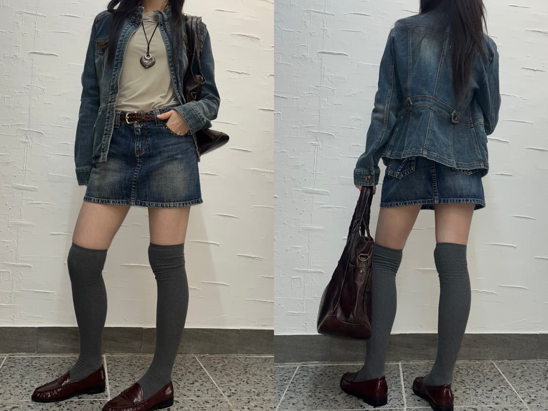 Pocket denim jacket 상품이미지1