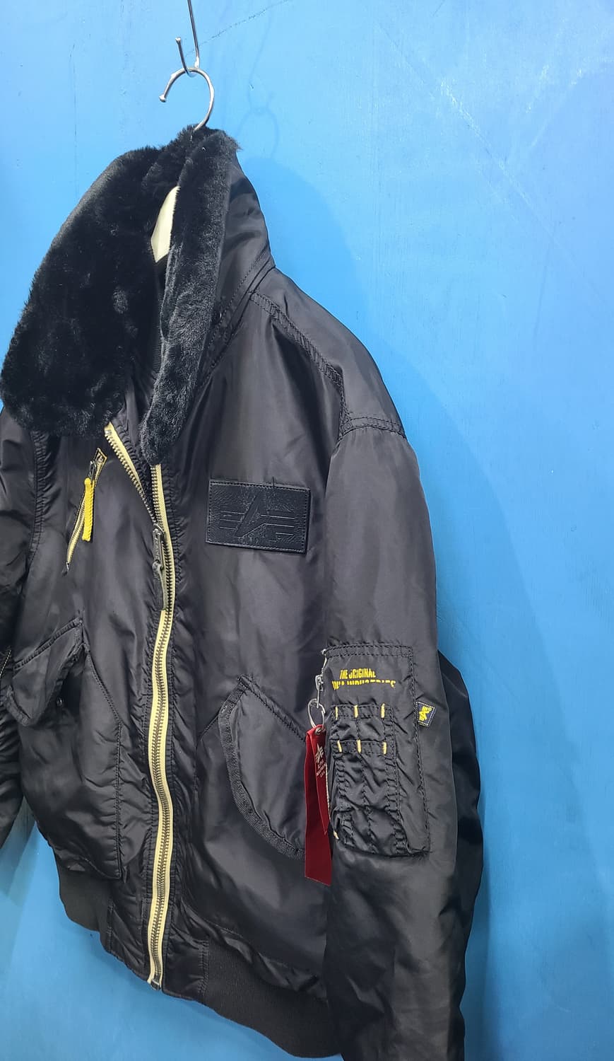 희귀 알파인더스트리 ma-1 b15  항공봄버점퍼 상품이미지4