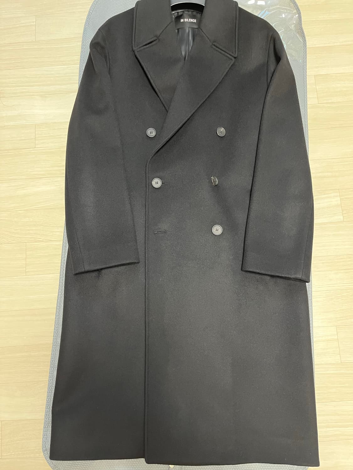 인사일런스 캐시미어 더블 롱 코트 상품이미지2