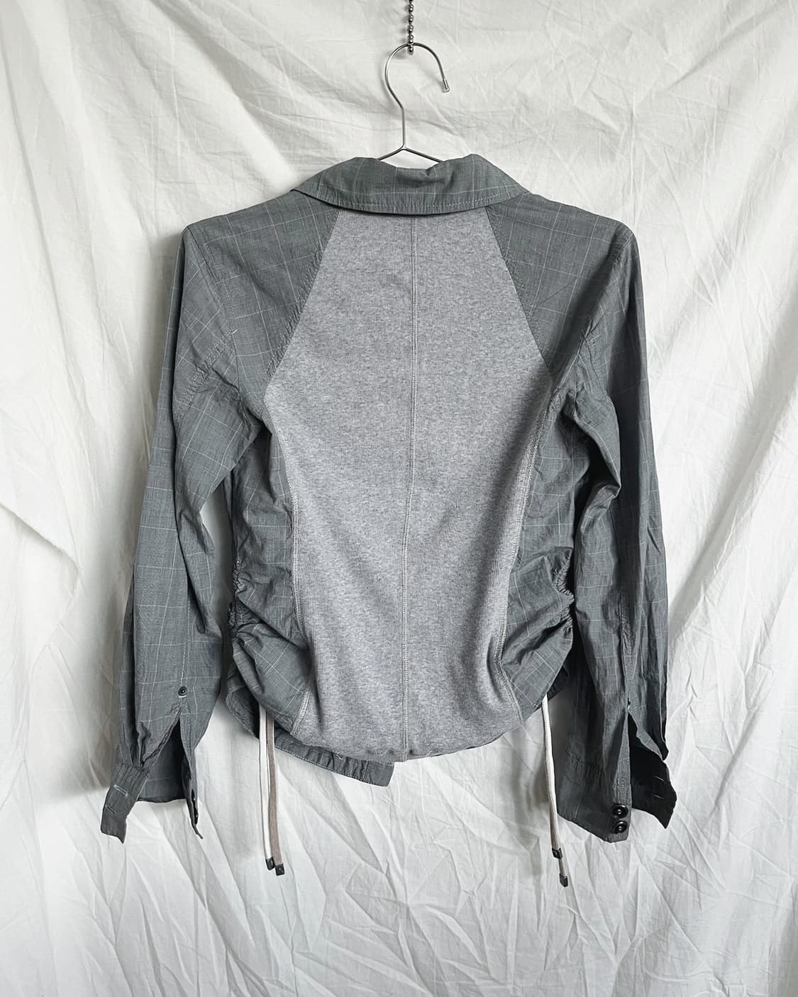 marc cain 사이드 개더링 셔츠자켓 상품이미지4